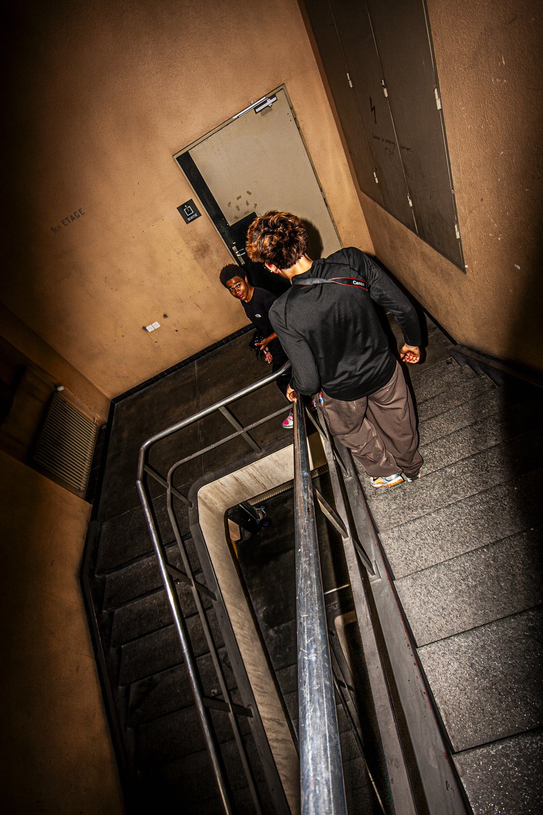 Photo de la série cage d'escalier